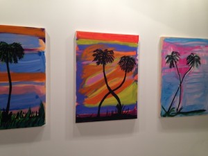 Josh-Smith-palm-tree-paintings-at-Art-Basel-Miami